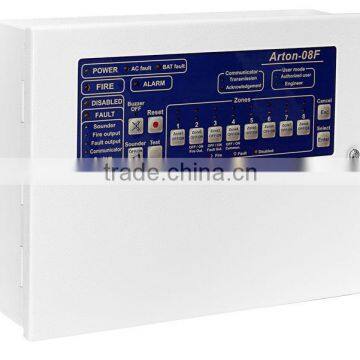 Conventional 8 Zone Fire Alarm Control Panel