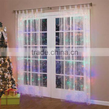 110v-220V EU US AU UK Plug 3m*3m 300LEDs lights flashing lane LED String curtain light Christmas home garden festival lights