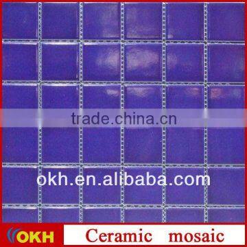 SP4807 Swimming pool tile blue mosaic