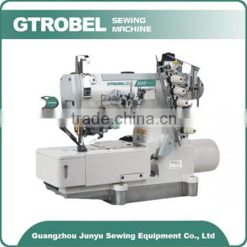 GDB-500-01CB/IT GTROBEL High speed flat bed interlock sewing machine for cover sewing