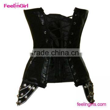 Sexy Women Gothic Basques Bustier Steampunk Corset photo-5