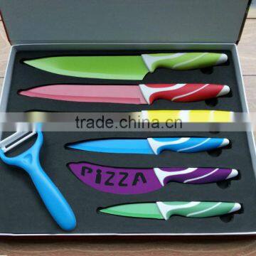 Newest Color Kitchen Knife with PP and TPR handle