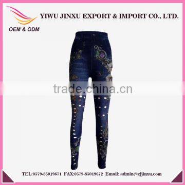 Wholesale Jeggings Jeans Printed leggings tight sexy leggings