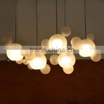 Forest White Glass Chandelier Lamp LED Chandelier Lighting for Interior Design & Wedding Decoration photo-4