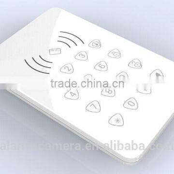 Touch Screen RFID Wireless Keypad , Support Doorbell Function Wireless Keyboard photo-2