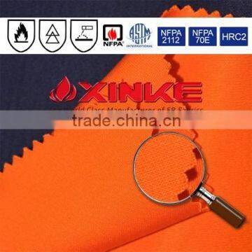 EN11611 woven 210gsm 100%cotton flame retardant fabric canvas mill