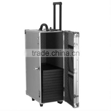 Large Aluminum Jewelry Carrying Rolling Case (ZYD-HZ990)