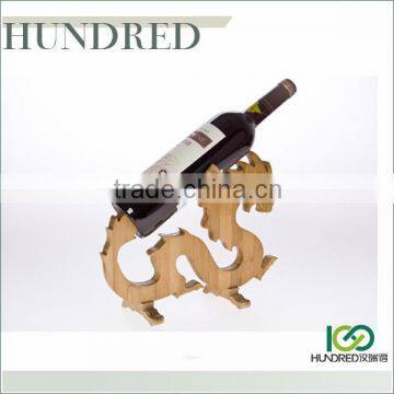 Eco-friendly hot selling high quality novelty bamboo wine bottle holder