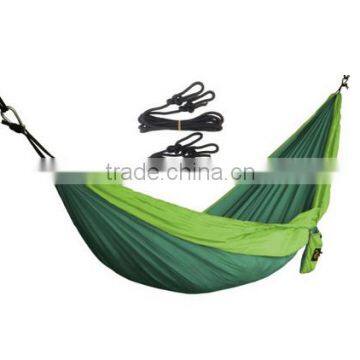 2016 Latest Outdoor Cotton Fabric Travel Camping Hammock