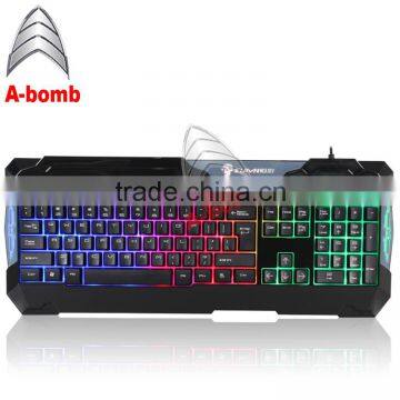 2016 A-bomb Waterproof Mechanical Keyboard Computer Keyboard With LED Light photo-4