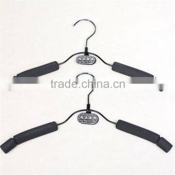 Adult child metal coat hanger high-grade non-slip sponge hanger