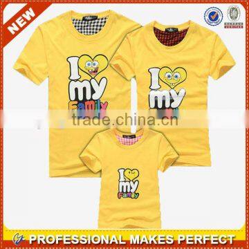 wholesale new design family t shirt printing images oem