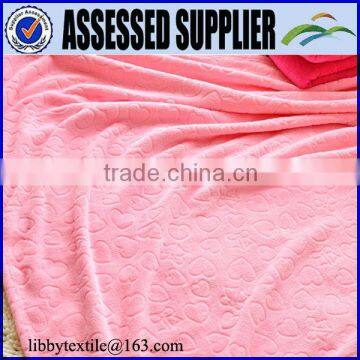 100% polyester micro fleece fabric