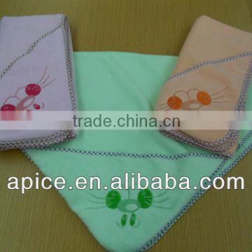 100%cotton baby towel with hood