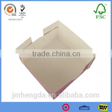 Good quality glossy varnishing cupcake packaging of China supplier