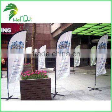 2014 Hot Sale printed beach flag