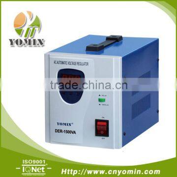 Manufacturer YMDER-1.5 Single Phase Stabilizer ,Relay Type Automatic Voltage Stabilizer 1500VA .