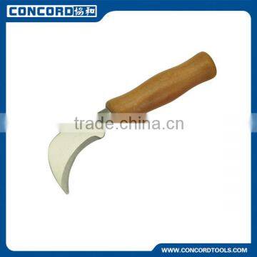 5.75'' Tulwar Carpet Cutter with Wooden Handle, Carpet Scraper