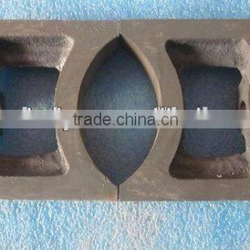 cushion block on test bench iron spare parts