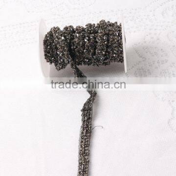 Hot Fix Metal Beaded Trim for Garment,textile,bag,shoes Decoration Accessories photo-2