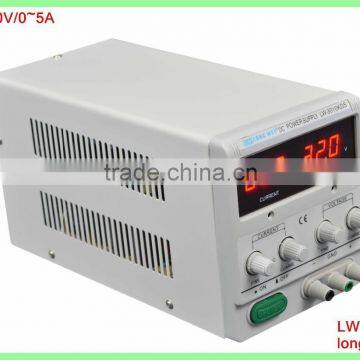 Dc power supply 60V/5A for the motor vehicle repair and battery