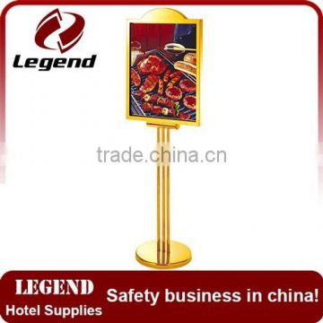 Exhibition Standard display sign stand with Great Low Price