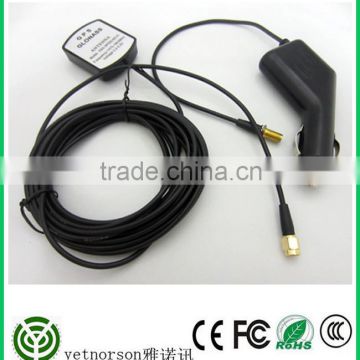 high gain car gps antenna sma connector active car charge gps antenna