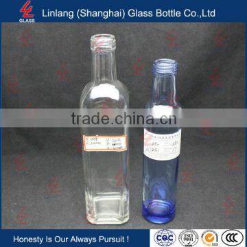 Extra Virgin Screw Cap Cooking Oil Transparent 50ml Marasca Olive Oil Glass Bottle photo-3