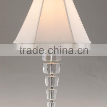 2015 Decorative bedroom crystal table lamp/desk lamp with UL