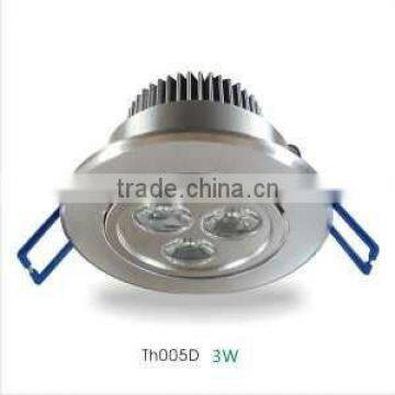 3*1W LED recessed downlight