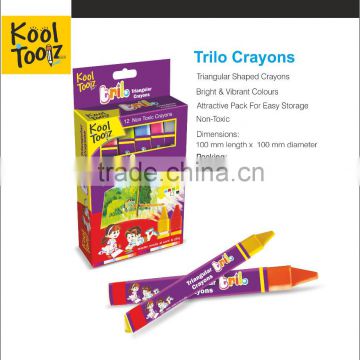 Trilo Triangular Crayons