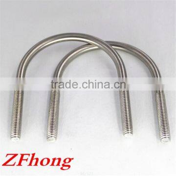 m6 m8 M10 M12 High Quality Zinc Hot Dipgalvanized 304 Stainless Steel u Bolt m6 photo-2