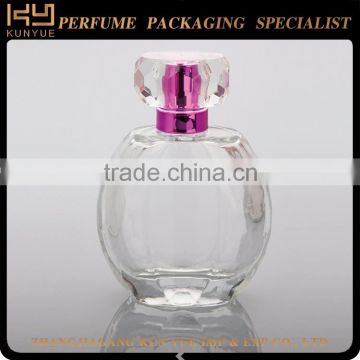 Good quality sell well pink color perfume bottle