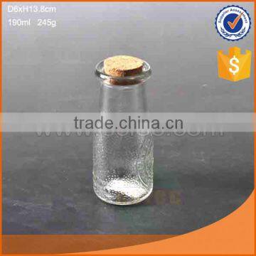 Protein Joyshaker Water Bottle Cute With Metal Lid or Cork Lid 200ml 250ml 300ml Supplier's Choice