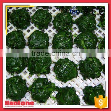 Iqf Frozen Spinach Ball Block