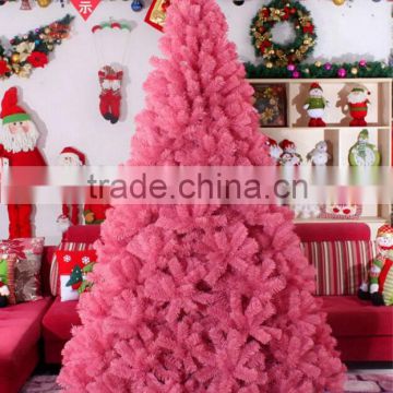 4' pink color Shining Garland Christmas Tree