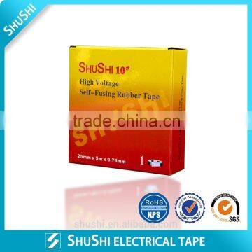 PE separator Self fusing type High voltage rubber tape below 1kV SHUSHI10#