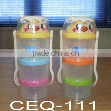 MILK POWDER / FOOD CONTAINER + SPOON