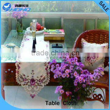 Trade Assurance manufacturer direct supplier embroidery design table cloth