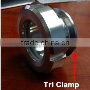 Competitive price and high quality Sanitary Tri Clamp Union Sight Glass