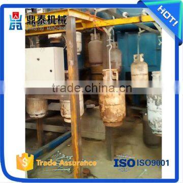 construction machinery hanging chain shot blasting machine, rust remover machine