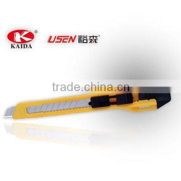 office stationery plastic knife snap off utilty knife 9 mm