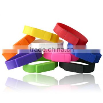 Silicone USB slap wrist usb flash drive