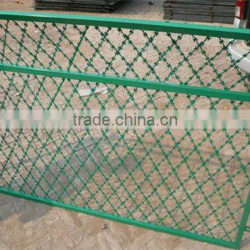 PVC coated Steel razor barbed wire philippines