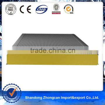 1150mm Width 950mm Rock Wool Sandwich Panel Roof Panel