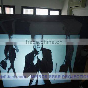 Hot sale!transparent portable pop up rear projection screen