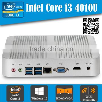 Hystou barebone core i3 mini pc with windows 8 cheap mini pc 4th Gen intel CPU core i3 4010U windows 8.1 4K HD embedded 12v usb