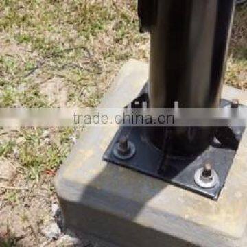 Hot Dip Galvanized and Powder Coated Lamp Pole Base Plate photo-1