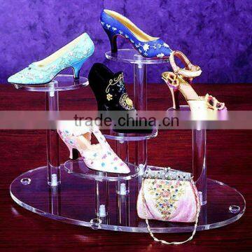 Low price acrylic shoe rack