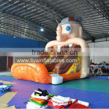 High quality small indoor inflatable slide pool children inflatable pool with slide